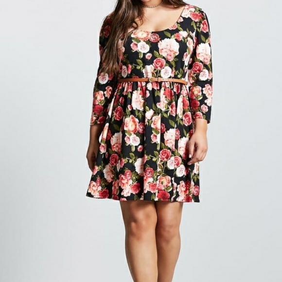 plus size swing dress forever 21
